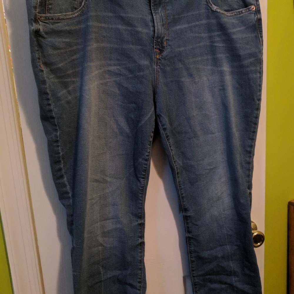 Old Navy fringe hem jeans